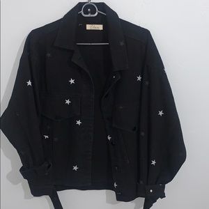 Denim star jacket